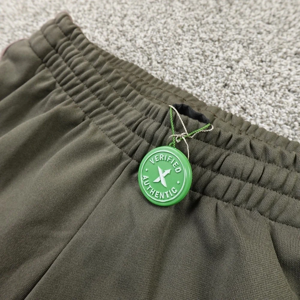 NEW Adidas Pants Mens S Green Calabasas Yeezy Track Drawstring Jogger Sweatpants